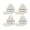 4 Set Pontoon Boat Gate Latch Kit ABS Square Frame