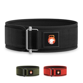 Rebirth Premium Cross-fit Weightlifting Belt - Ultimate Support for Serious Functional Fitness, Weight Lifting, and Olympic Lifting Athletes - Deadlift Training Belt for Men and Women