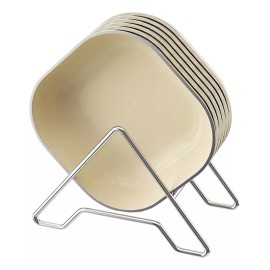 TP Platos De Plastico Polipropileno Parece Peltre 14cm - 6pz