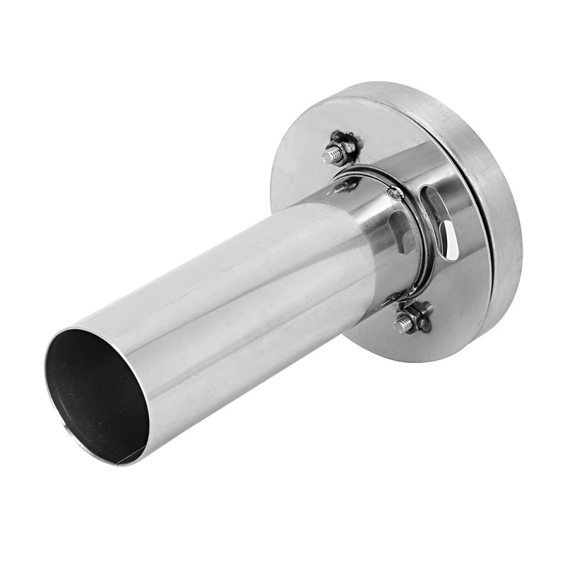 Car Adjustable Removable Round Head Exhaust Muffler Silencer Car Modification