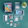 200 Pcs 1.5" x 1.5" Thick Small Clear Zip Seal