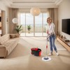 Spin Mop and Bucket with Wringer Set, 360° Spinning Mop