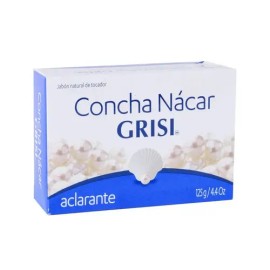 Jabon De Baño Grisi Concha Nacar 125 Gramos