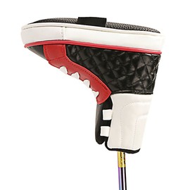 Faruxue Blade Putter Cover - Creative Putter Blade Head Cover Funny Sports Shoe Shaped PU Leather Putter Headcover Club Protector Fit All Brands