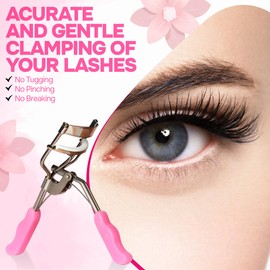Eyelash Curler, Contoured, Lifting Creates Long Lasting, Eye-Opening, Voluminous Lashes