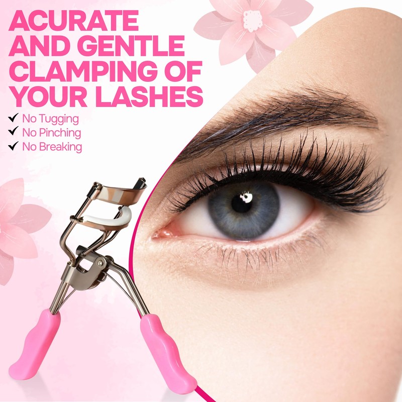 Eyelash Curler, Contoured, Lifting Creates Long Lasting, Eye-Opening, Voluminous Lashes