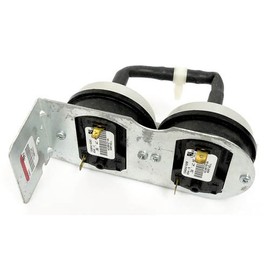 OEM Ruud 2-Stage Furnace Air Pressure Switch, .50"/.86", Black, Push Button, Diaphragm, Automatic