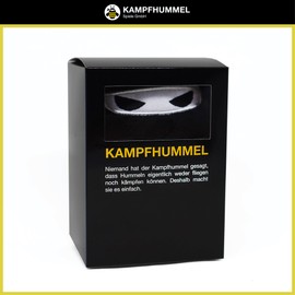 KAMPFHUMMEL Plush (Battle) Bumble Bee for Fans of Fight Against the Spiessertum, OMG, AK and Nucular I The First Normal Soft Toy for Weaslings I Merchandise, Fan Item