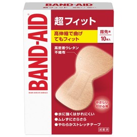 BAND-AID(バンドエイド) 救急絆創膏 超フィット 指先用 10枚