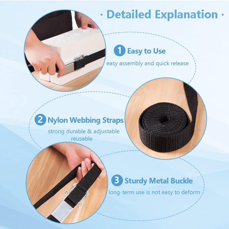 Plaster Mold Banding Straps for Potters Ceramic, Home Crafters -