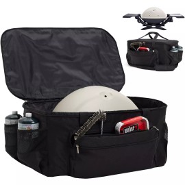 NOELIFE Grill Carry Bag for Weber Q1000 Q1200 Liquid Propane Grill, 600D Water-resist..