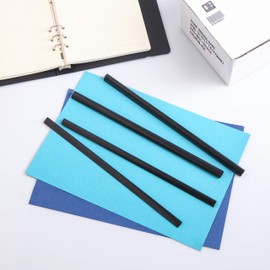 BNC Slide and Grip Binding Bars, 5/16 inches, Black Color, Letter Size Pack of 100, 40-60 Sheet Capacity, Round Corner (5/16 Inches, Black)