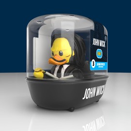 TUBBZ John Wick Chapter 3 - John Wick Book Cosplay Rubber Duck Vinyl Figure First Edition