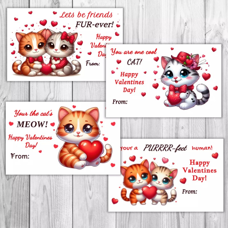 Unbranded 24 Valentines Day Cards for Kids Valentine Card for