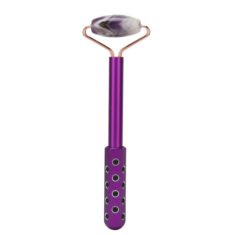Germanium Stone Facial Massage Roller 2 in 1 Facial Skincare