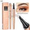 Waterproof Eyebrow Microblading Pen – Four Point Tip for Natural