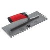 Jagged Trowel with Open Rubiflex Handle Notches Size: 1/8" x