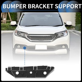 INFINAUTO Bumper Support Bracket, Right Side Front Bumper Retainer Bracket Hold Mount No.DS7Z17C947A for Ford Fusion 2013-2016 ABS Plastic Black, 1 Pc