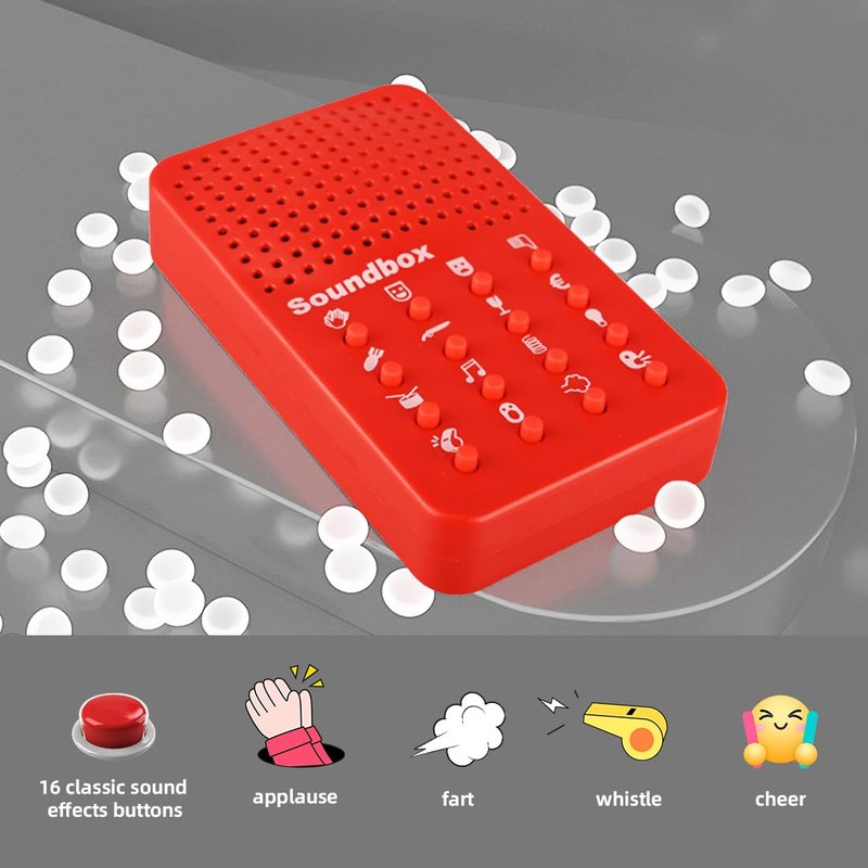 Capaneus Funny Sound Maker Machine, Funny Sound Generator with 16