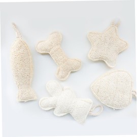 TOVINANNA 2-piece Bath Loofah Sponge Set Body Scrubbers for Shower Bath Exfoliating Shower Brush Sponge Soft Gentle for Men Women