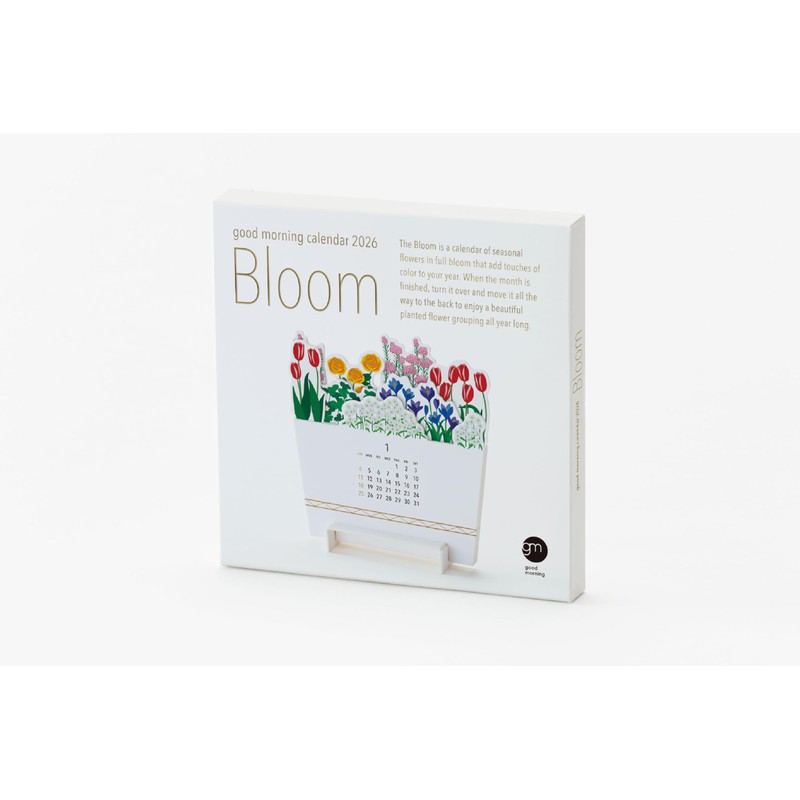 good morning 2026 Desktop Calendar Bloom