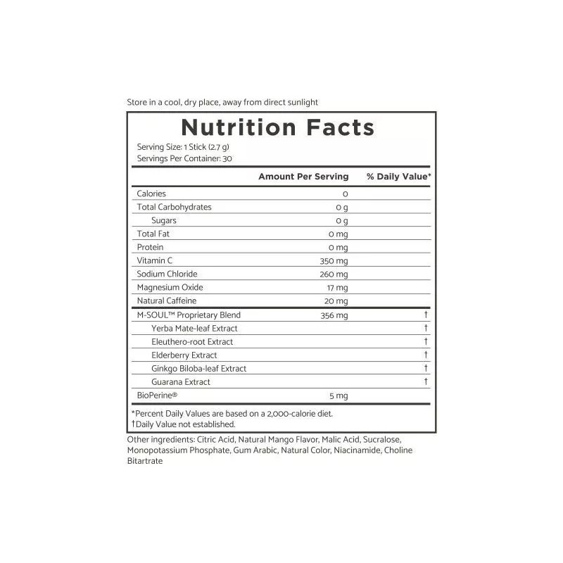 Youngevity SOUL Stiks - Enhanced Mood / Tropical Fruit -