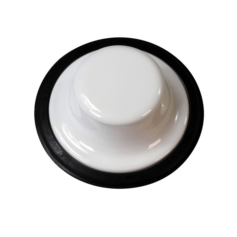 Westbrass D2089-50 3-Bolt mount Waste Disposal Flange & Stopper, Powder