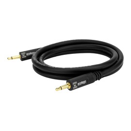 Element-Hz 1/8" Male Mono to 1/8" Male Mono Cable, 3.5mm (1 Meter | 3.28 ft)