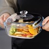 2 Pack Glass Casserole Dishes Clear Baking Casserole Dish Square