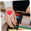 BIUDECO 2sets Portable Heart Shaped Patches Non-irritating Waterproof for Boys