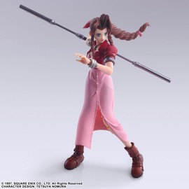 Final Fantasy VII Bling Arts Aeris Gainesborg PVC Pre-painted Action Figure