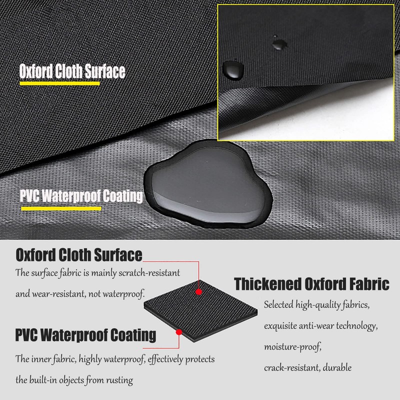 Tool Zipper Pouches, Akozon Waterproof Electrician Tool bag Protable Small