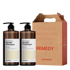 Medi Remedy Intense Extreme Damage Protein Shampoo Treatment Gift Set / 메디레머디 인텐스 극손상 단백질 샴푸 트리트먼트 선물세트