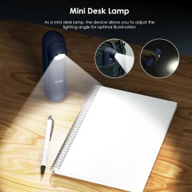 NONLOCK 4 IN 1 Portable Mini Handheld Fan,Personal Foldable Cooling Travel Fan