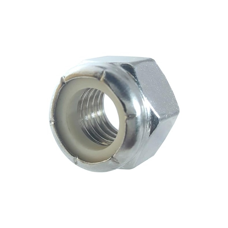 Fifteen (15) 1/2-13 Zinc Plated Nylon Insert Hex Lock Nuts