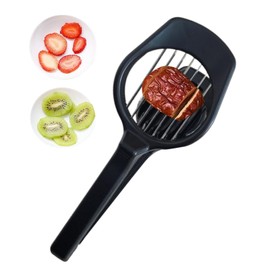 Egg Slicer - Vegetable Slicing Tool,Multipurpose Cutter, Stainless Steel Wire, Fruit Tongs, Kitchen Gadget for Home