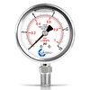 CARBO Instruments 2 1-2" Pressure Gauge, All Stainless Steel Wetted