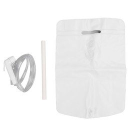 Bedside Shower Water Bag Portable Camping Shower Bag for Inflatable Shampoo Basin Elderly