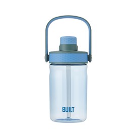 Built Bedford Dualid Bottle, 16oz, Sea Glass, Made From Durable Tritan, Two In One Sip Or Chug Lid, BPA Free