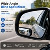 Blind Spot Mirror for Cars – Adjustable Wide-Angle Convex Mirror
