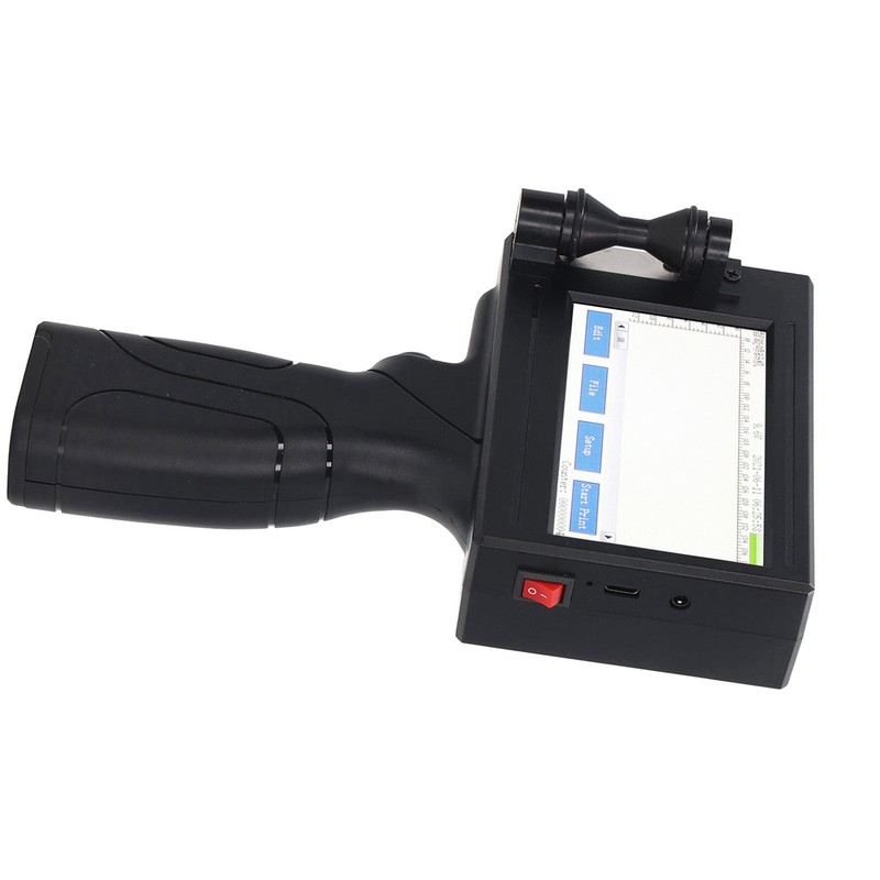 Handheld Inkjet Printer Gun Portable Intelligent with LED Touch Screen