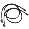 Saihisday Internal Mini SAS Cable, Mini SAS SFF-8087 to Right
