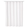 Kleine Wolke Kito Shower Curtain Textile Snow White 120 x