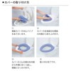 Senko 48231 New Coordinating Seat Cover for O-Shaped Toilet Seat