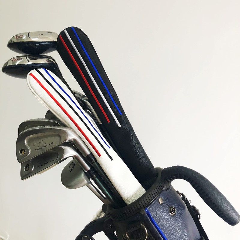 Golf Alignment Stick Cover for Tour Sticks, 2 Pack Colorful