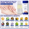 4Pcs Nail Care Pens, Moisturizing Nail Strengthener for Discoloured Nails