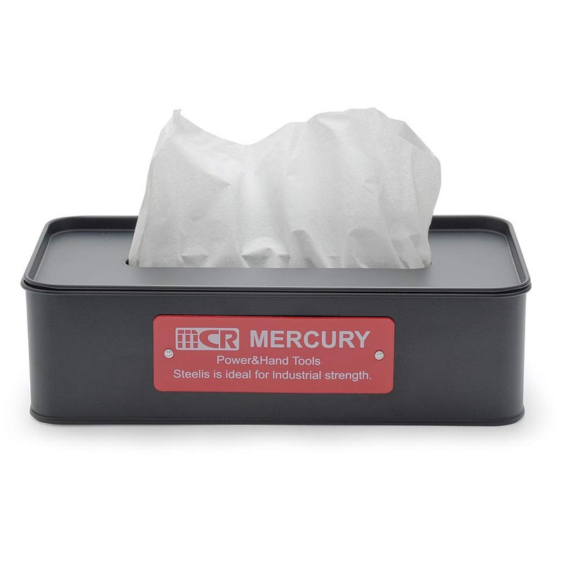 Keystone Tissue Case Holder Matte Black Height Approx. 5.1 inches