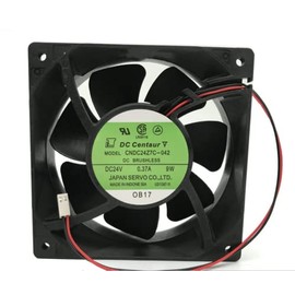 for CNDC24Z7C-042 Fan 24V 0.37A 9W 2-wire/2-pin 12CM Cooling Fan