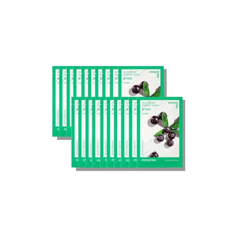 Innisfree [10+10] Innisfree Energy Mask 22mL 20 Sheets (Select 1