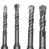 Masonry Drill Bit Set Carbide Tip Rotary Hammer Tool for